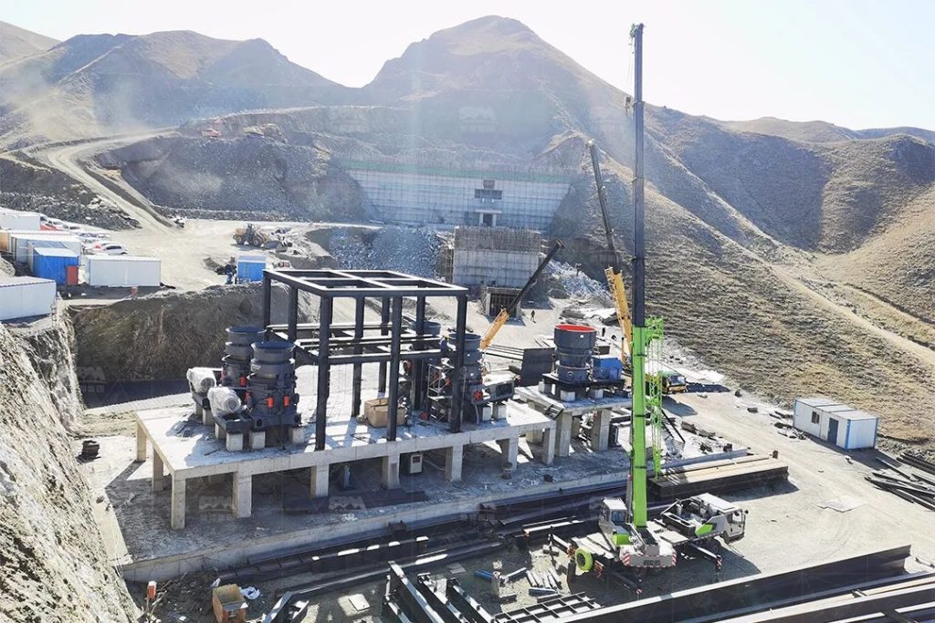 内蒙古总年产1200万吨磁铁矿破碎项目